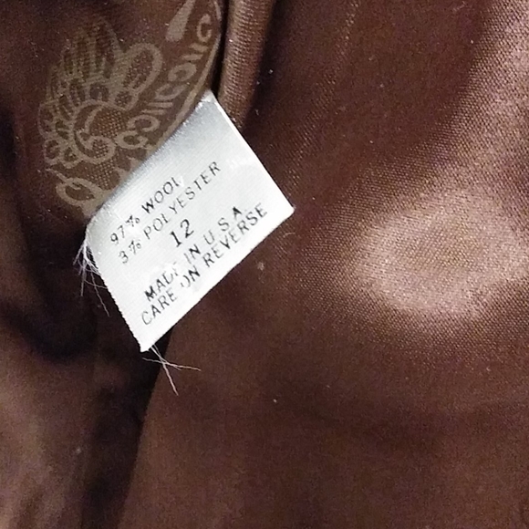 Tahari Houndstooth Vintage 80's Blazer - Picture 13 of 15